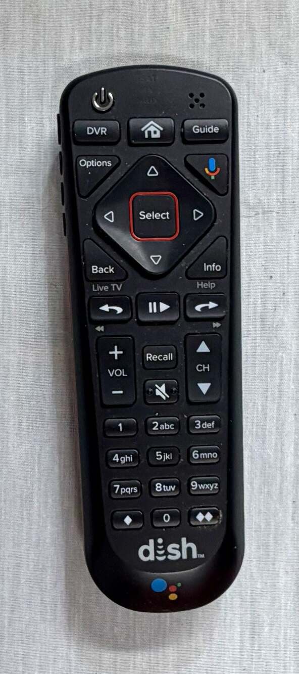 Dish Network 54.0 UHF 2G Voice Remote Control for Hopper